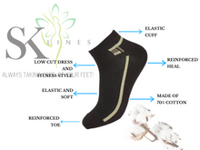 Load image into Gallery viewer, Men's CottonSoft, Breathable Low Cut Socks (Pack of 3 or 6-pairs)