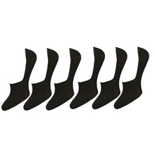 Load image into Gallery viewer, Men Cotton No Show Socks – Soft, Breathable Dress Socks with Cotton Fibers (Pack of 3 or 6-pairs)
