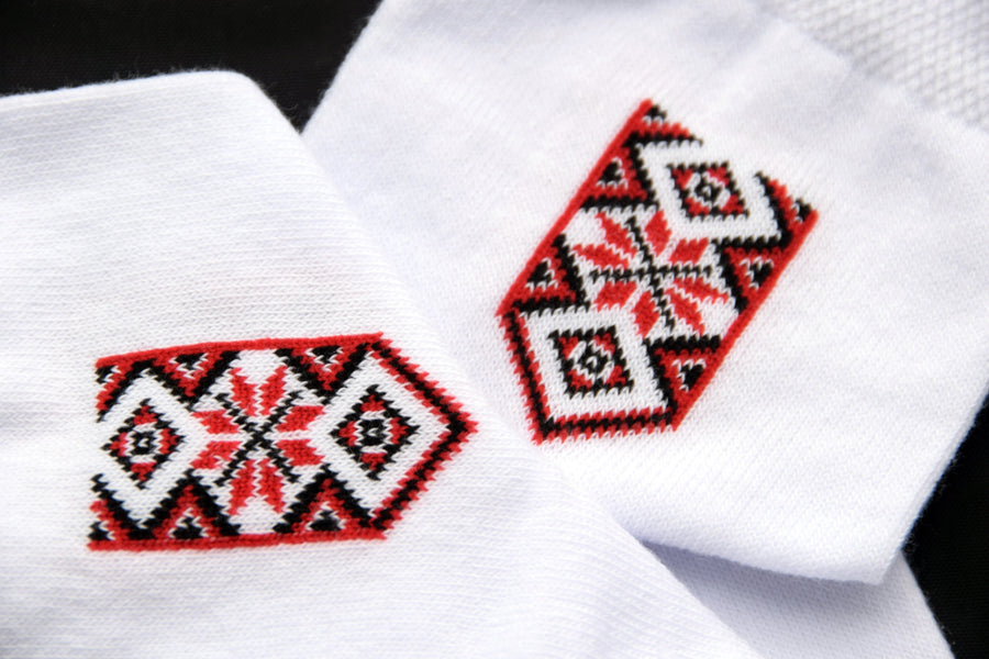 FLASH SALES - EMBROIDERED (VYSHYVANKA) SOCKS.