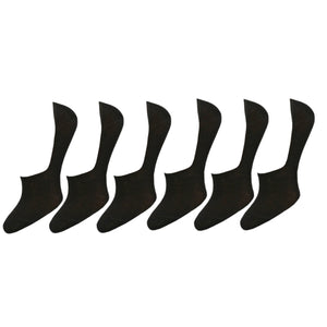 Men Cotton No Show Socks – Soft, Breathable Dress Socks with Cotton Fibers (Pack of 3 or 6-pairs)