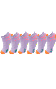 Women Cotton Soft Breathable Low Cut Socks (Pack of 3 or 6-pairs)