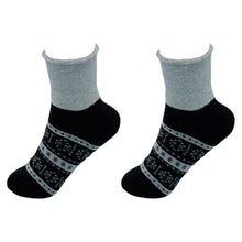 Load image into Gallery viewer, Women&#39;s Thick Terry Cotton Socks - Soft Warm Comfort Casual Crew Winter Socks (Pack of 2), Multicolor
